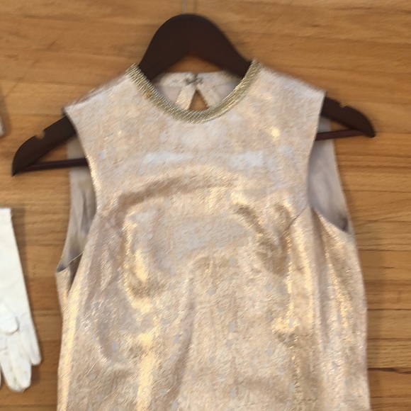 VINTAGE Egyptian Greek dress A line with keyhole - Picture 4 of 12